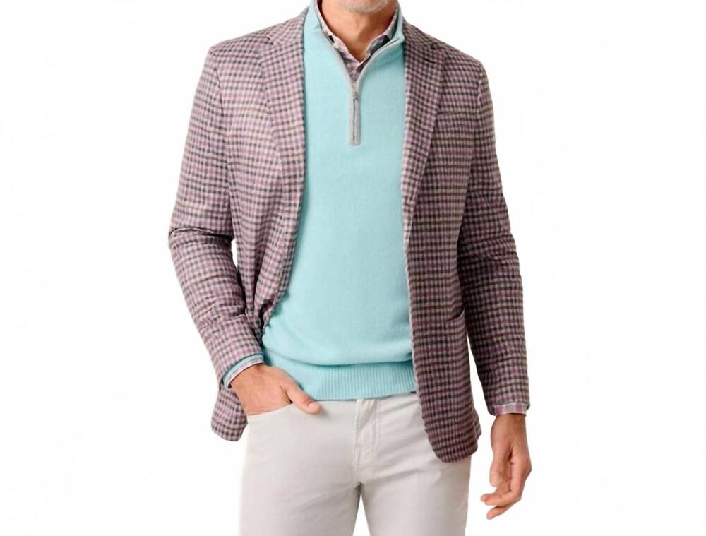 NEW JOHNNIE-O tepper sport coat in coffee